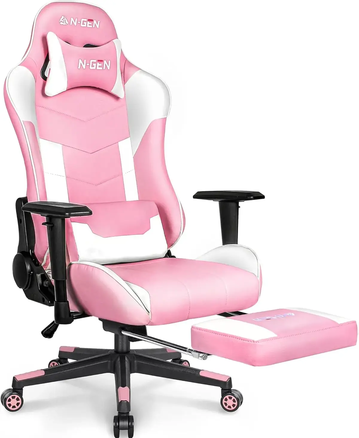 neo chair NEO CHAIR Gaming Chair Computer Ergonomic Office Adjustable Lumbar Support Racing Style High Back Desk Swivel Executive Video Game PC Leather Height Reclining with Footrest